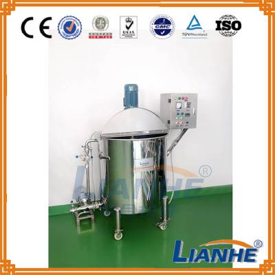 Beauty Chemical Shampoo Mixing Blender Mixer Plant Machine